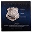 2021-P Law Enforcement Museum $1 Silver Proof (w/Box & COA)